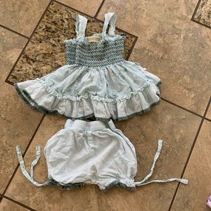 Well dressed wolf mermaid tunic and bloomers